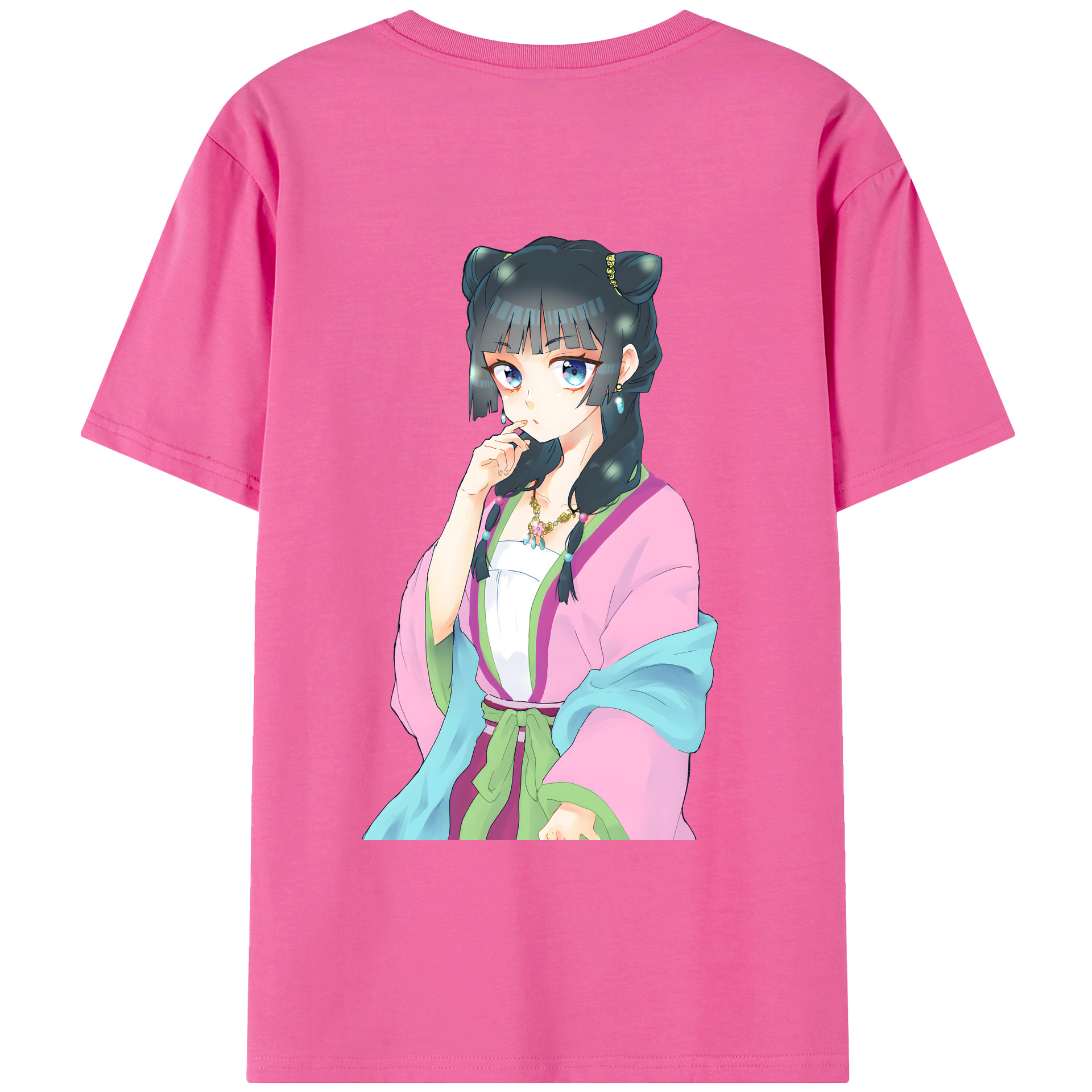 （画像用） 薬屋のひとりごと The Apothecary Diaries レディース半袖Tシャツ(バックプリント)
